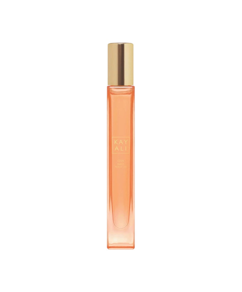 KAYALI Eden Sweet Peach | 35 Eau de Parfum Travel Spray – 0.34 oz / 10 ml