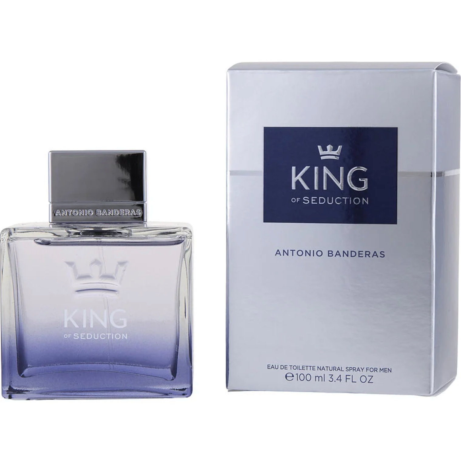 King Of Seduction For Men Eau De Toilette Spray by Antonio Banderas - 3.4oz/100ml image