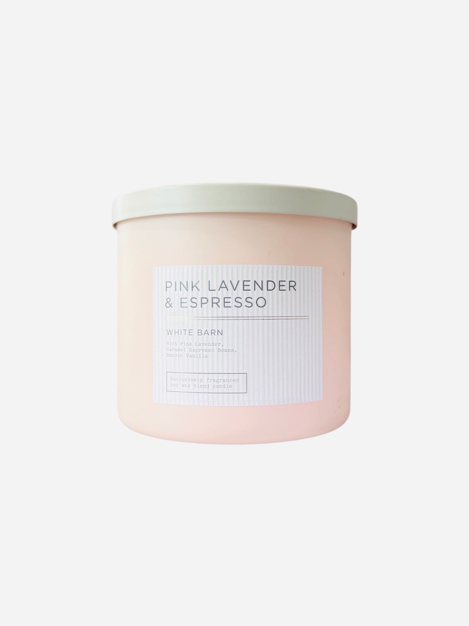 Pink Lavender & Espresso candle 14.5 oz / 411 g