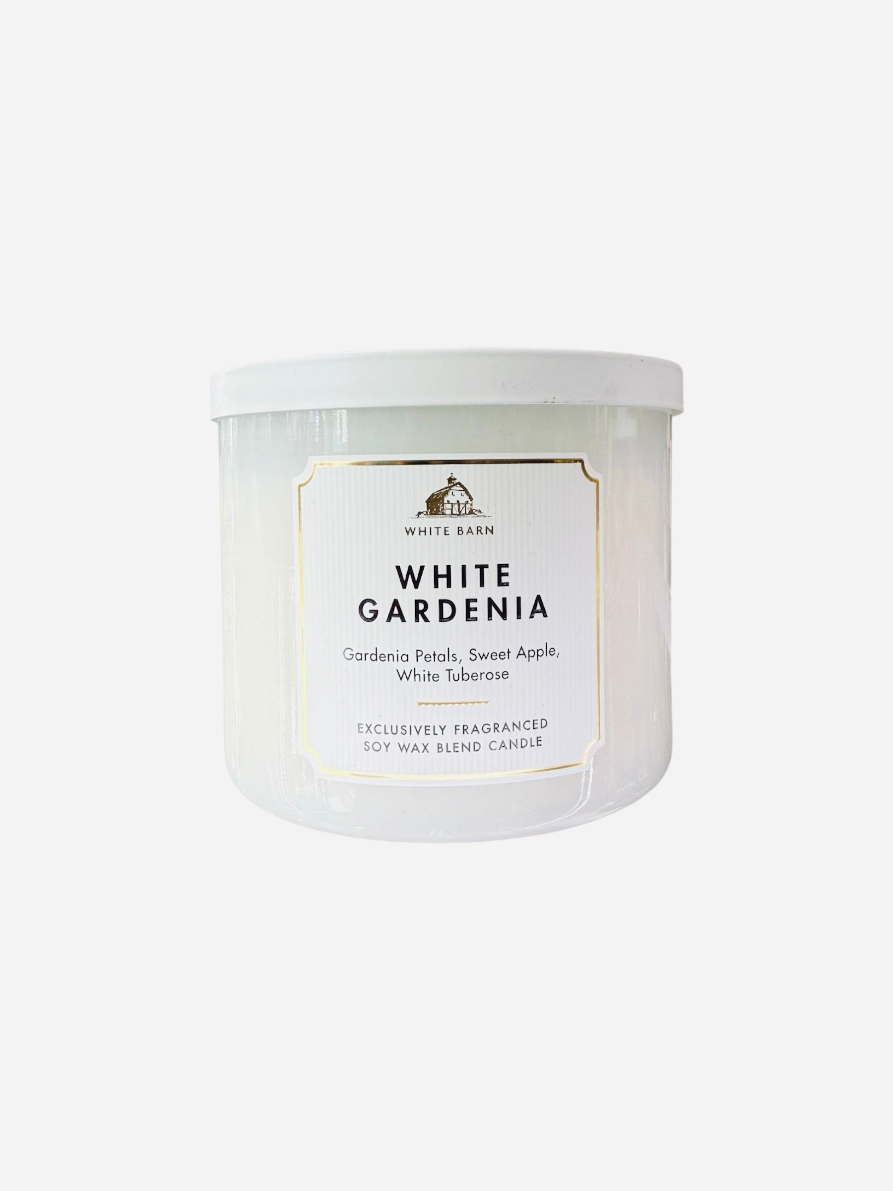 White Gardenia candle 14.5 oz / 411 g
