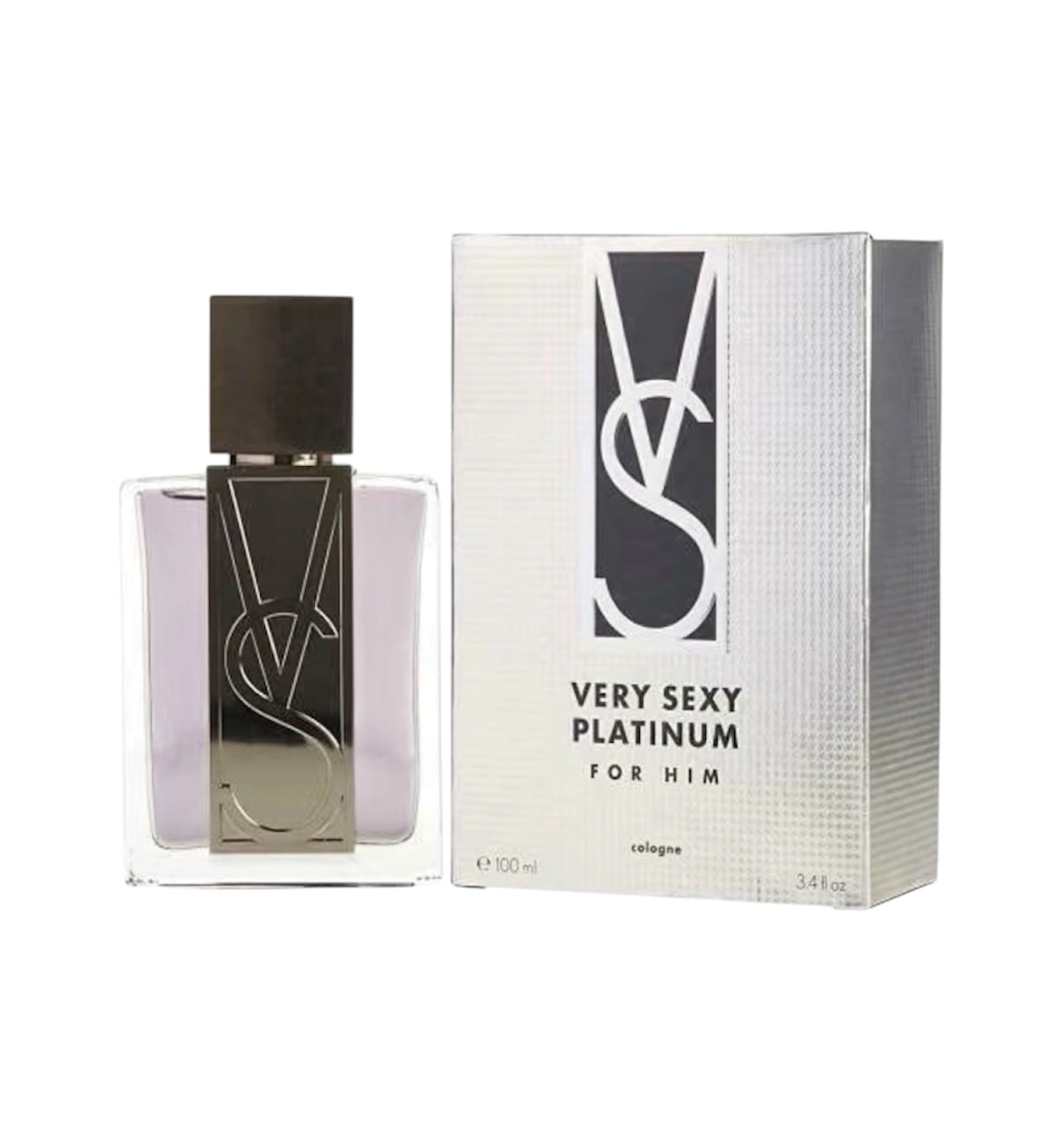 Victoria's Secret Platinum Cologne for Men – 3.4 fl oz / 100 mL  (old packing)