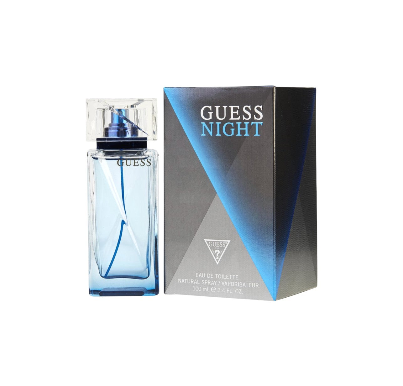 Guess Night Men Eau De Toilette Spray by Guess 3.4 oz