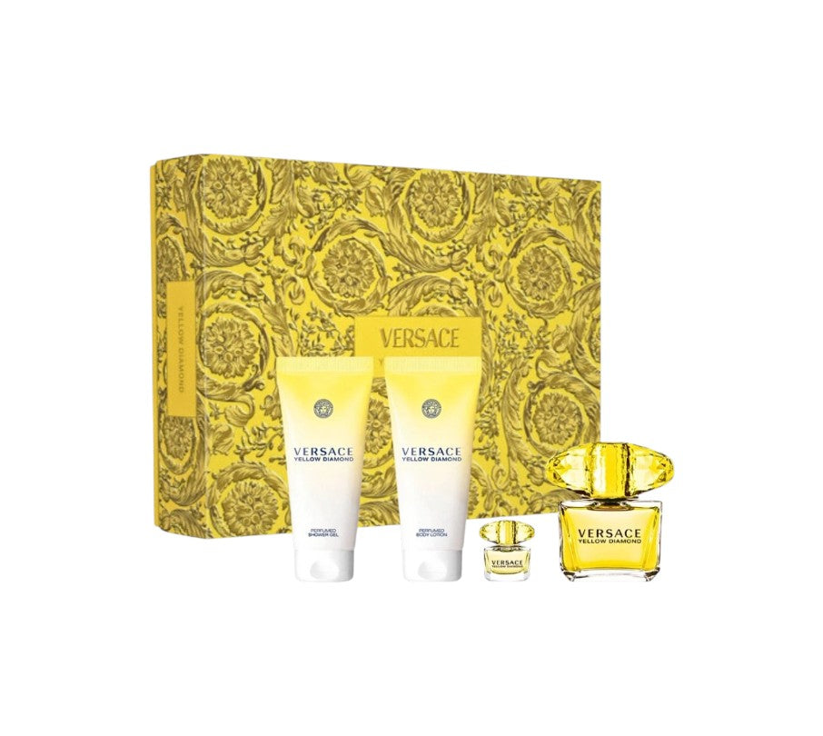 Versace Yellow Diamond 4 Pcs Gift set