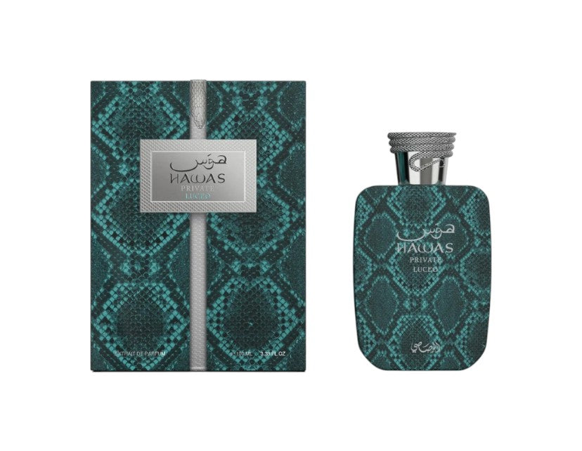Rasasi Hawas Private Luceo Extrait de Parfum 100 ml / 3.4 oz Unisex