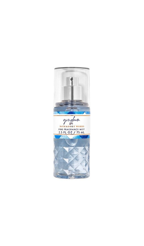 Gingham bath and body works travel spray 3oz/ 88 ml