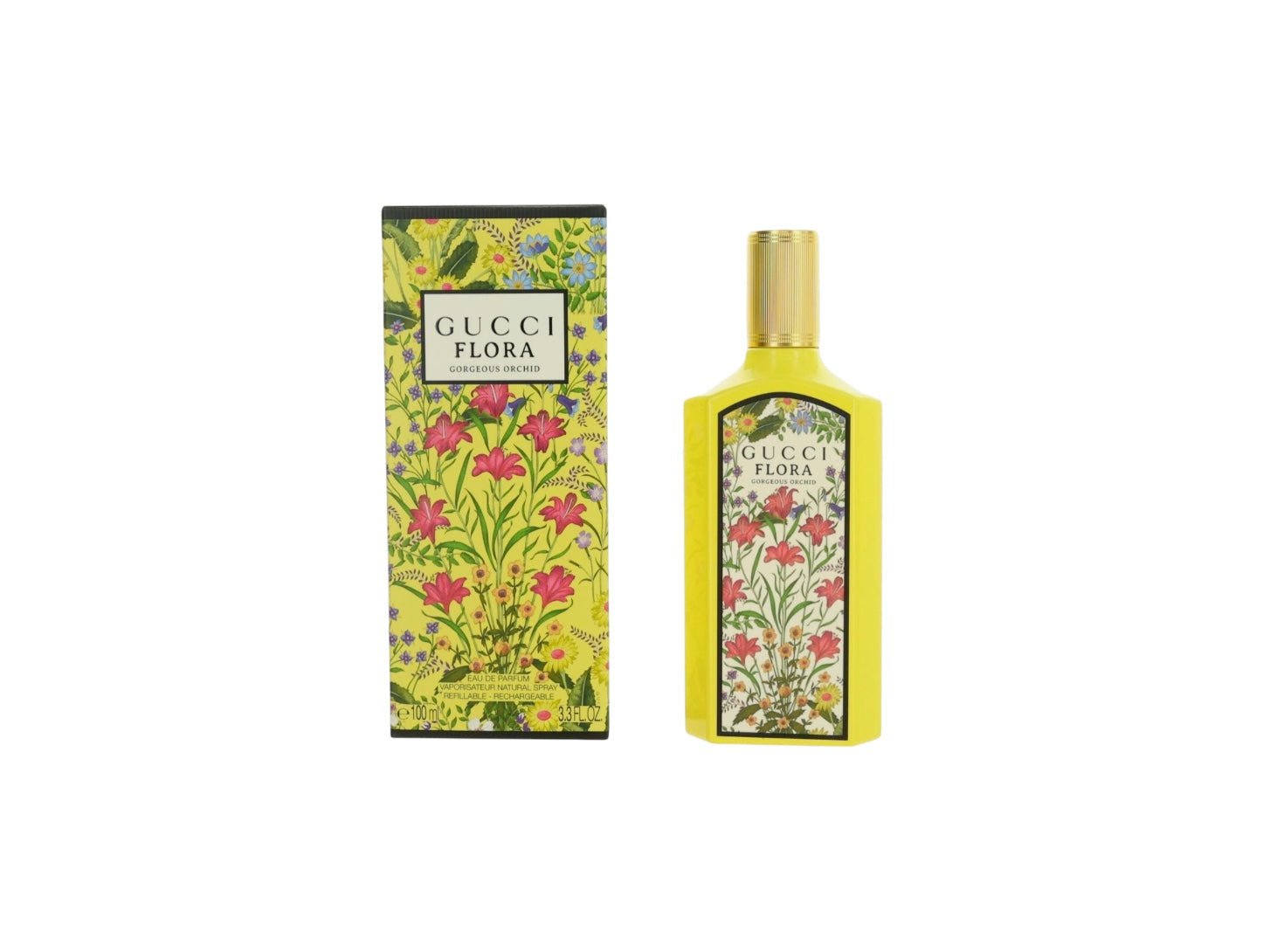 Gucci Flora Gorgeous Orchid Eau de Parfum For Women 3.4 oz