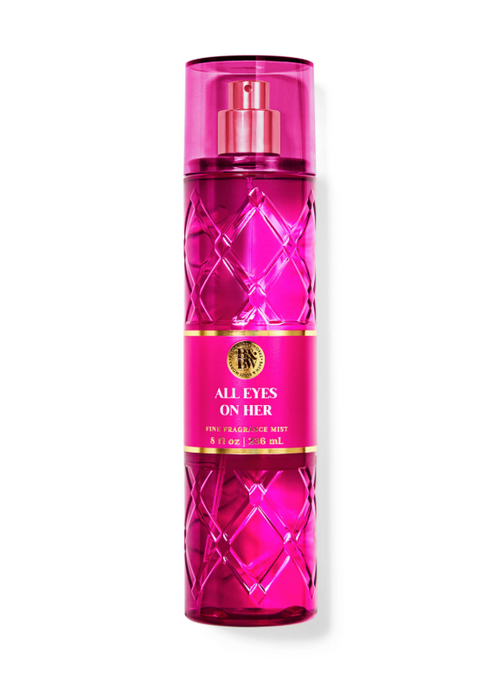 Bath & Body Works All Eyes On Her Fine Fragrance Body Mist Spray 8 oz image 0